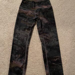 Lululemon 7/8 High Rise Wunder Under Leggings 6